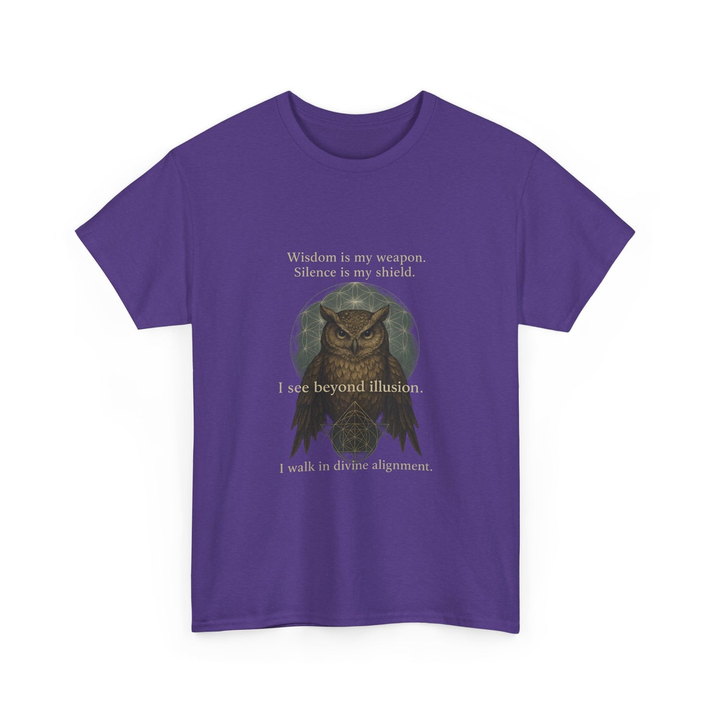 I Divine Alignment — Wisdom Tee 🦉