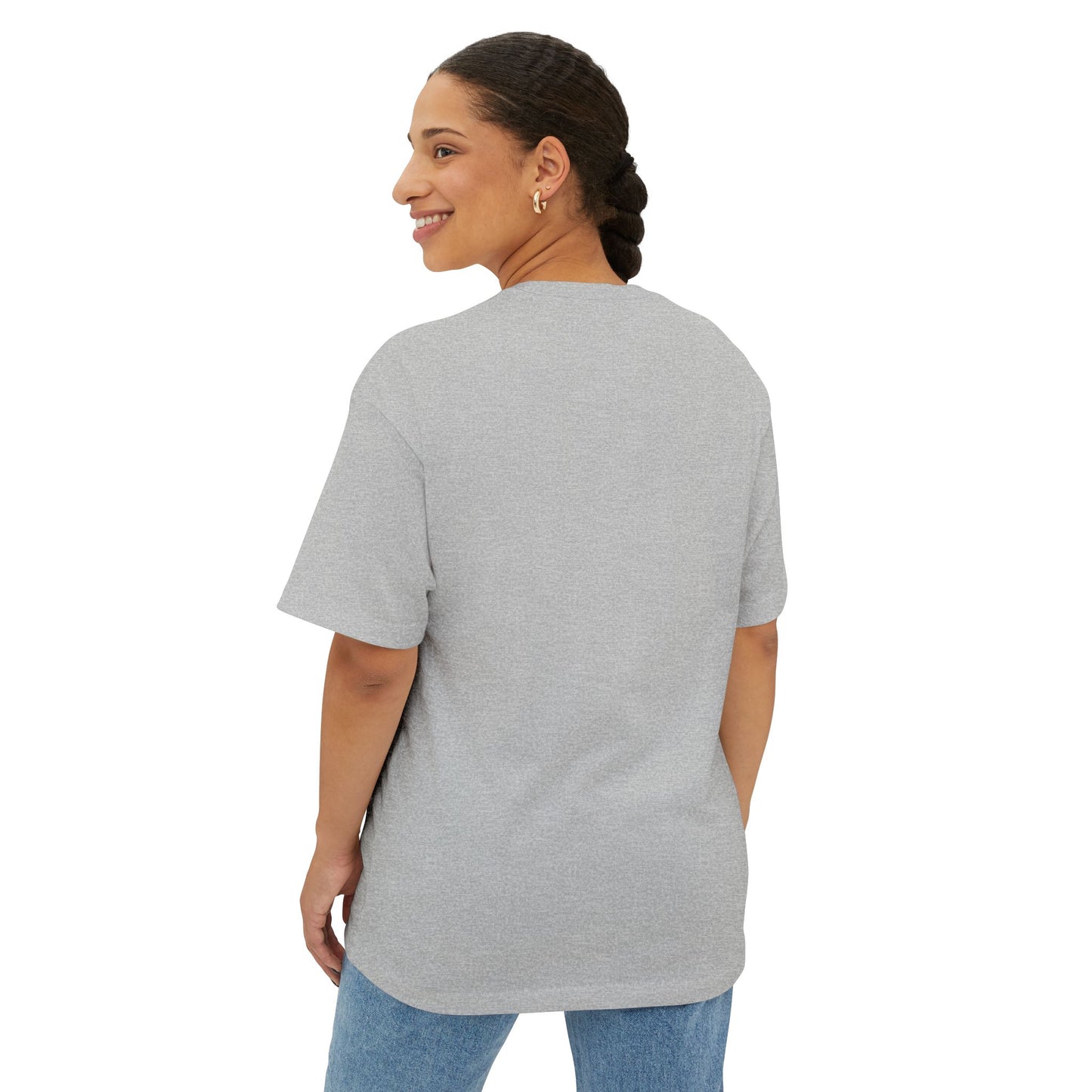 Music Healed By Love Tee — Floral Afro Portrait Graphic T-Shirt