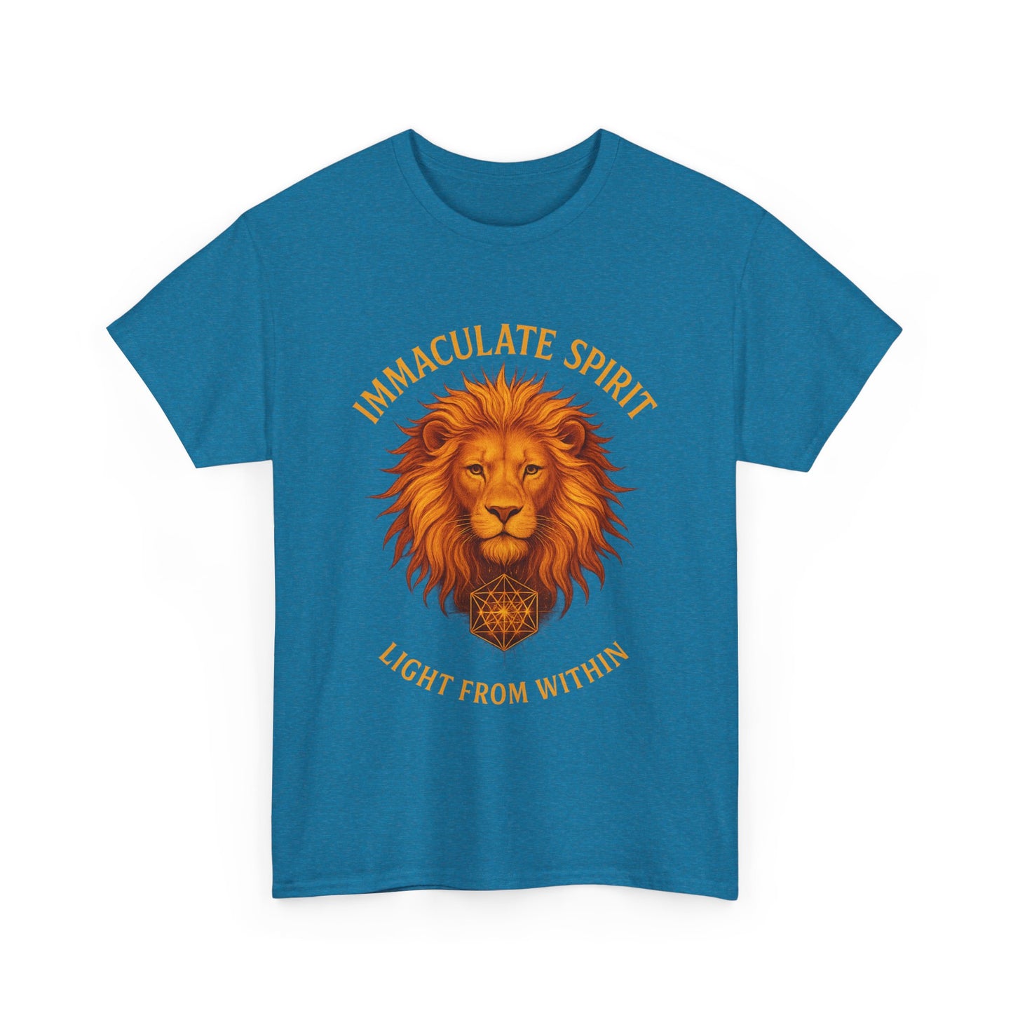 🦁 “No Fear” Tee – Immaculate Spirit Collection