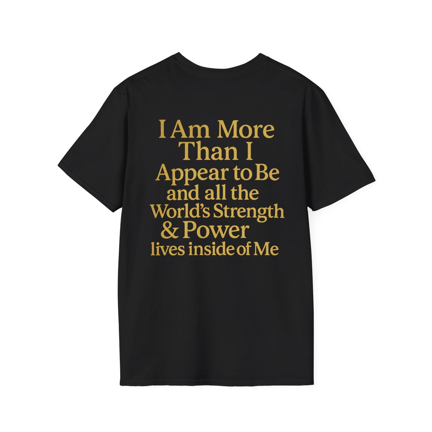 🖤 “Strength Within” Tee – Immaculate Spirit Collection