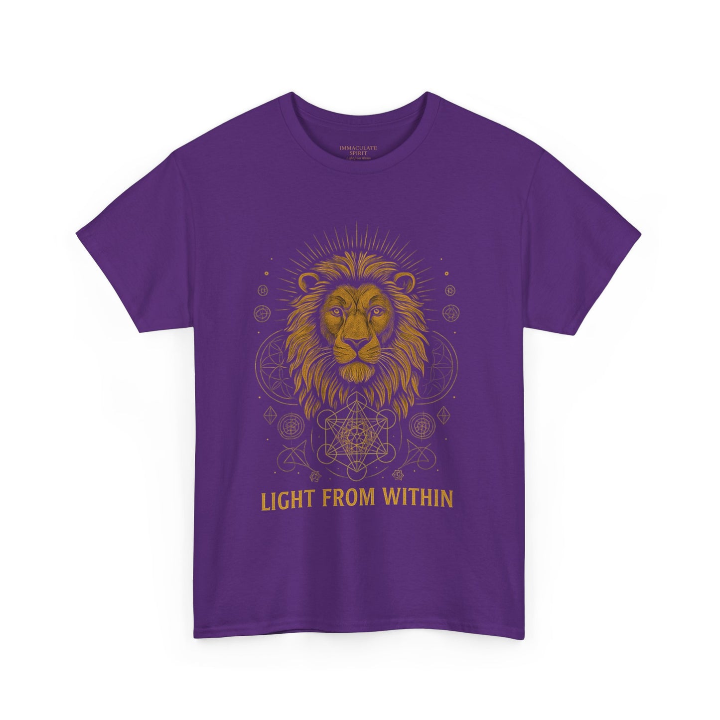 Lion of Light — Strength From Within Tee 🦁✨