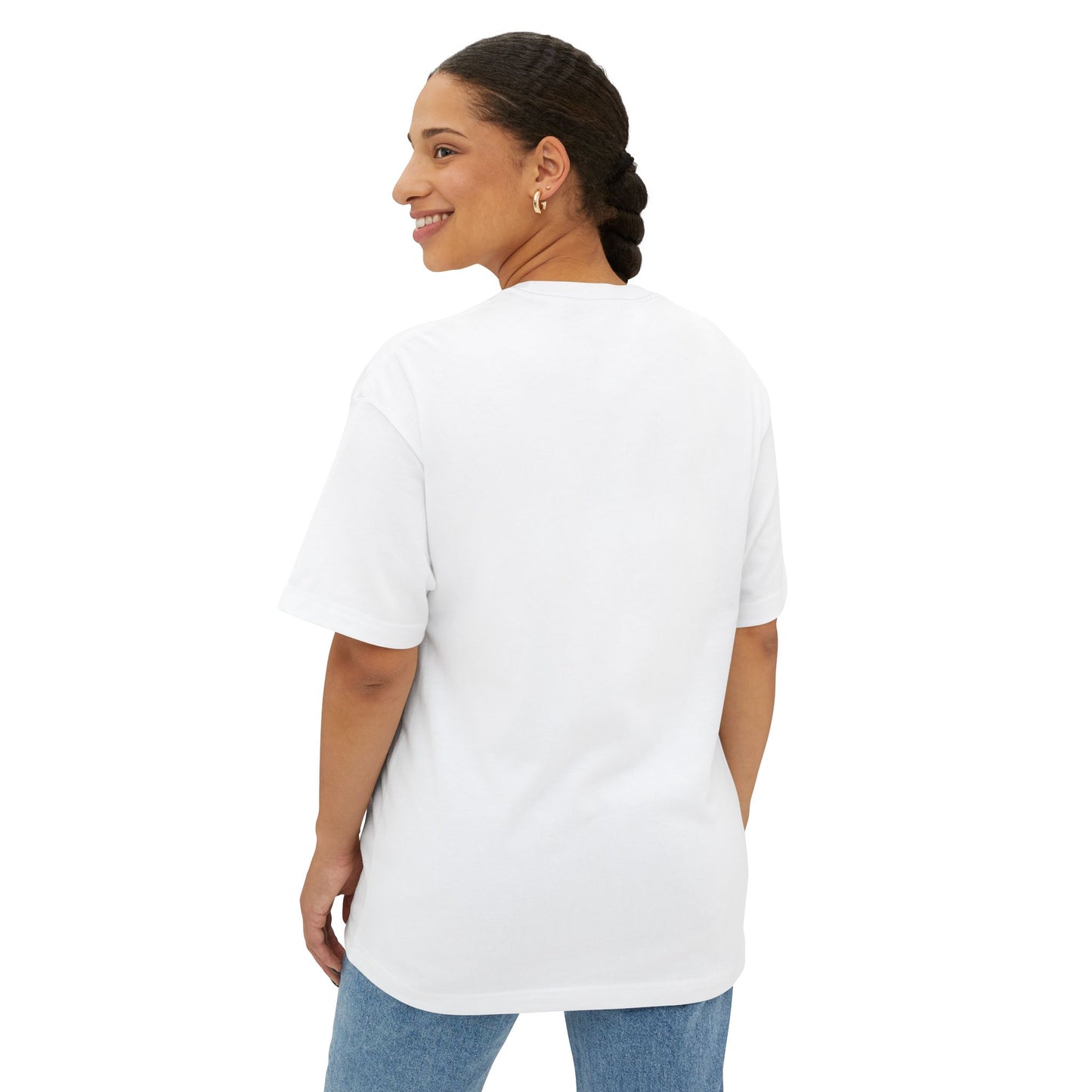 Music Healed By Love Tee — Floral Afro Portrait Graphic T-Shirt