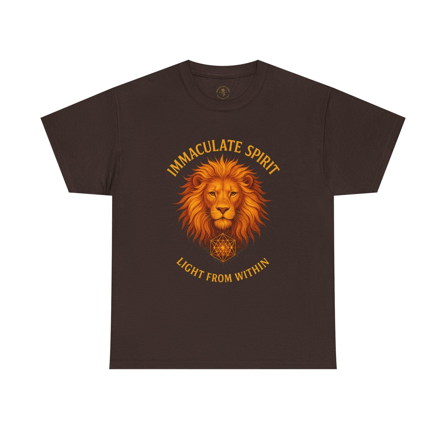 🦁 “No Fear” Tee – Immaculate Spirit Collection