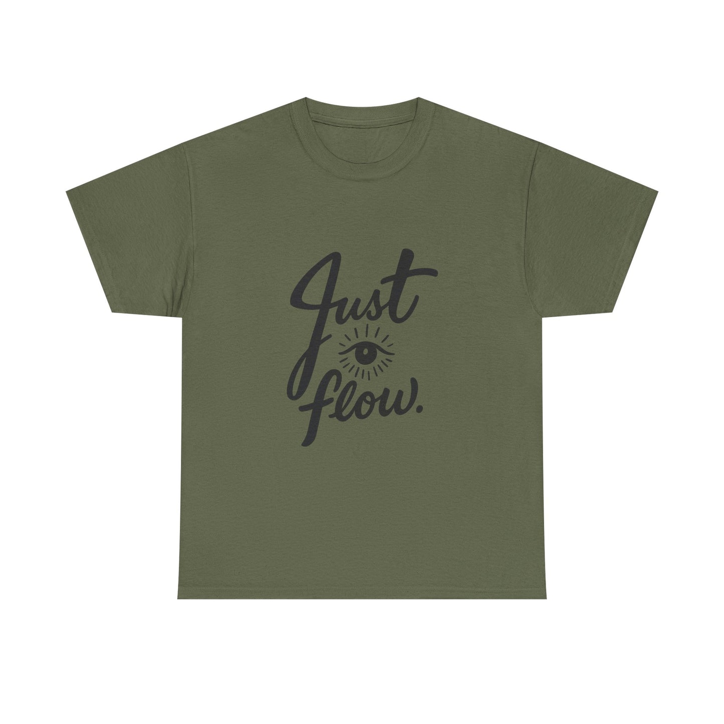 Just Flow Tee — Inspirational Eye Graphic T-Shirt