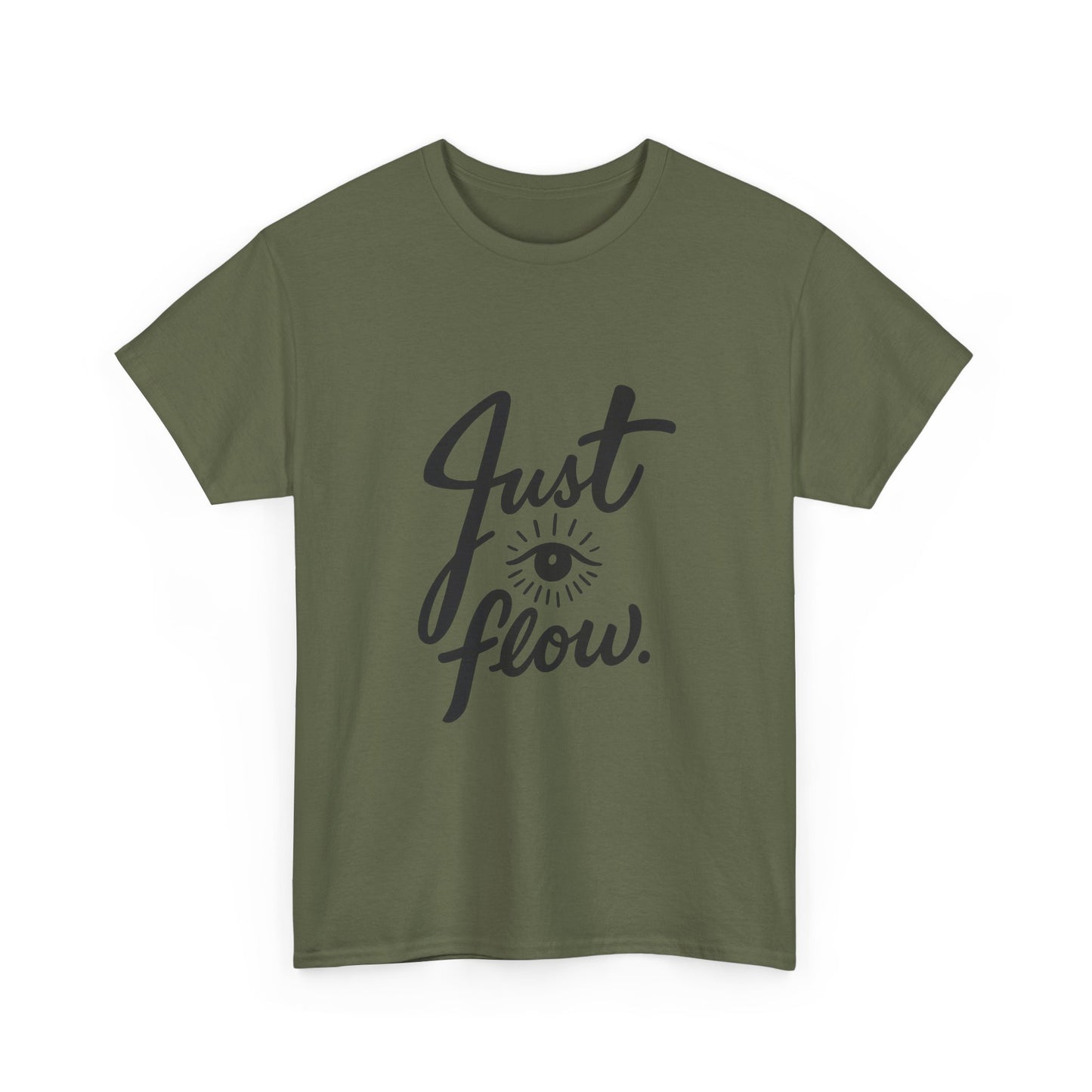 Just Flow Tee — Inspirational Eye Graphic T-Shirt