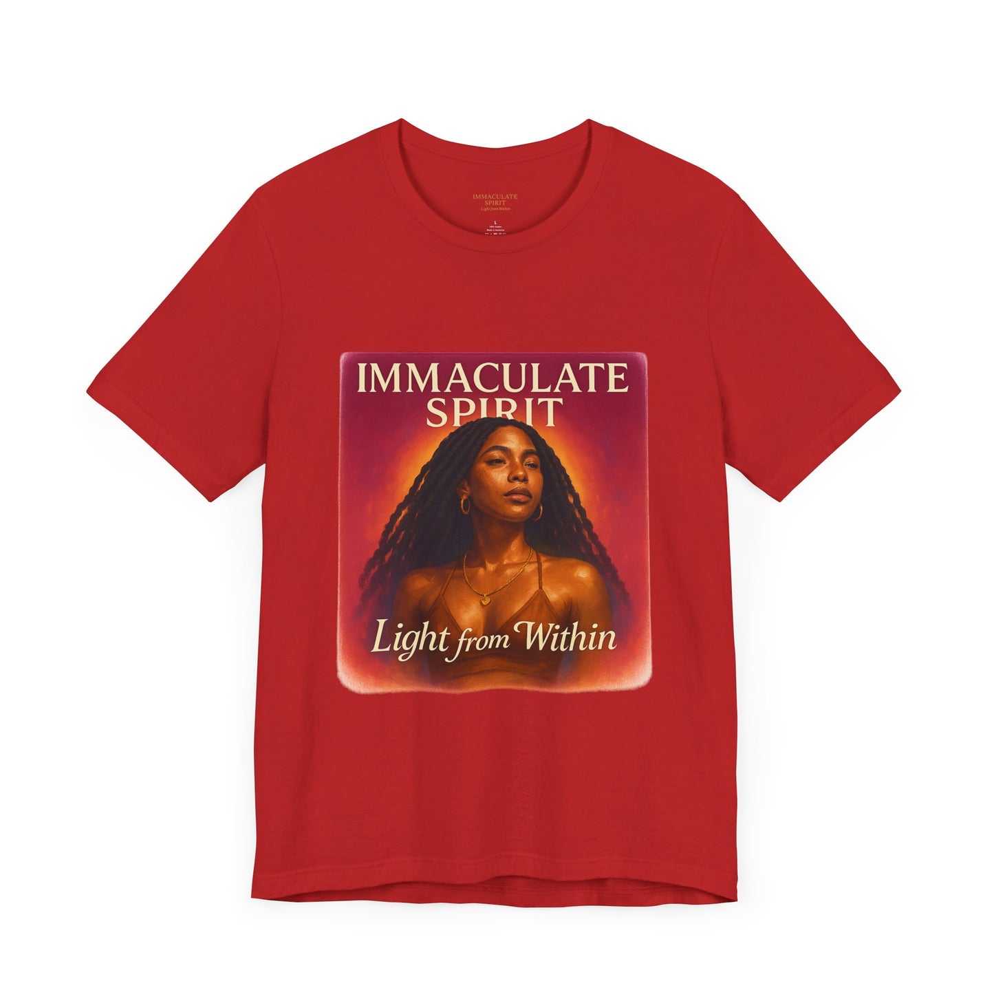 Immaculate Spirit “Light from Within” Portrait Tee