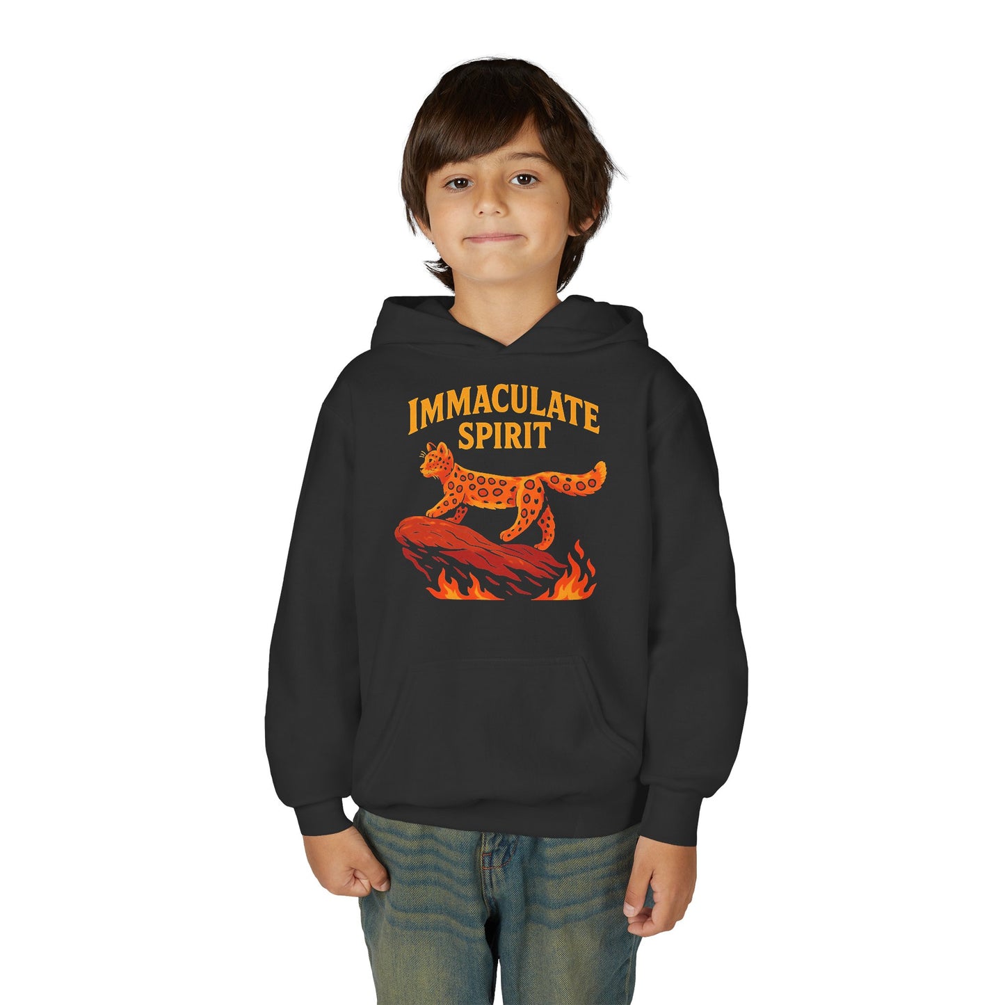 Immaculate Spirit Youth Hoodie - Cozy Hooded Sweatshirt for Kids
