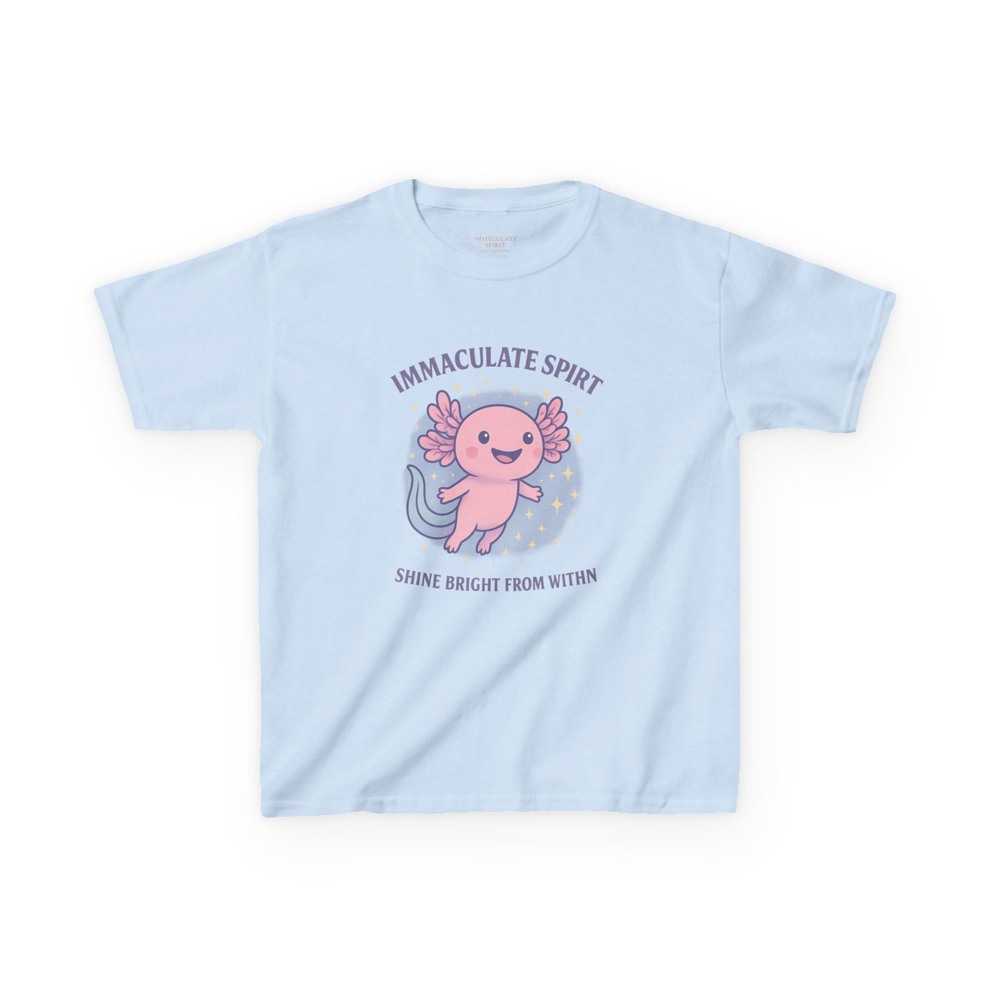 🌟 “Shine Bright” Kids Tee – Immaculate Spirit Collection