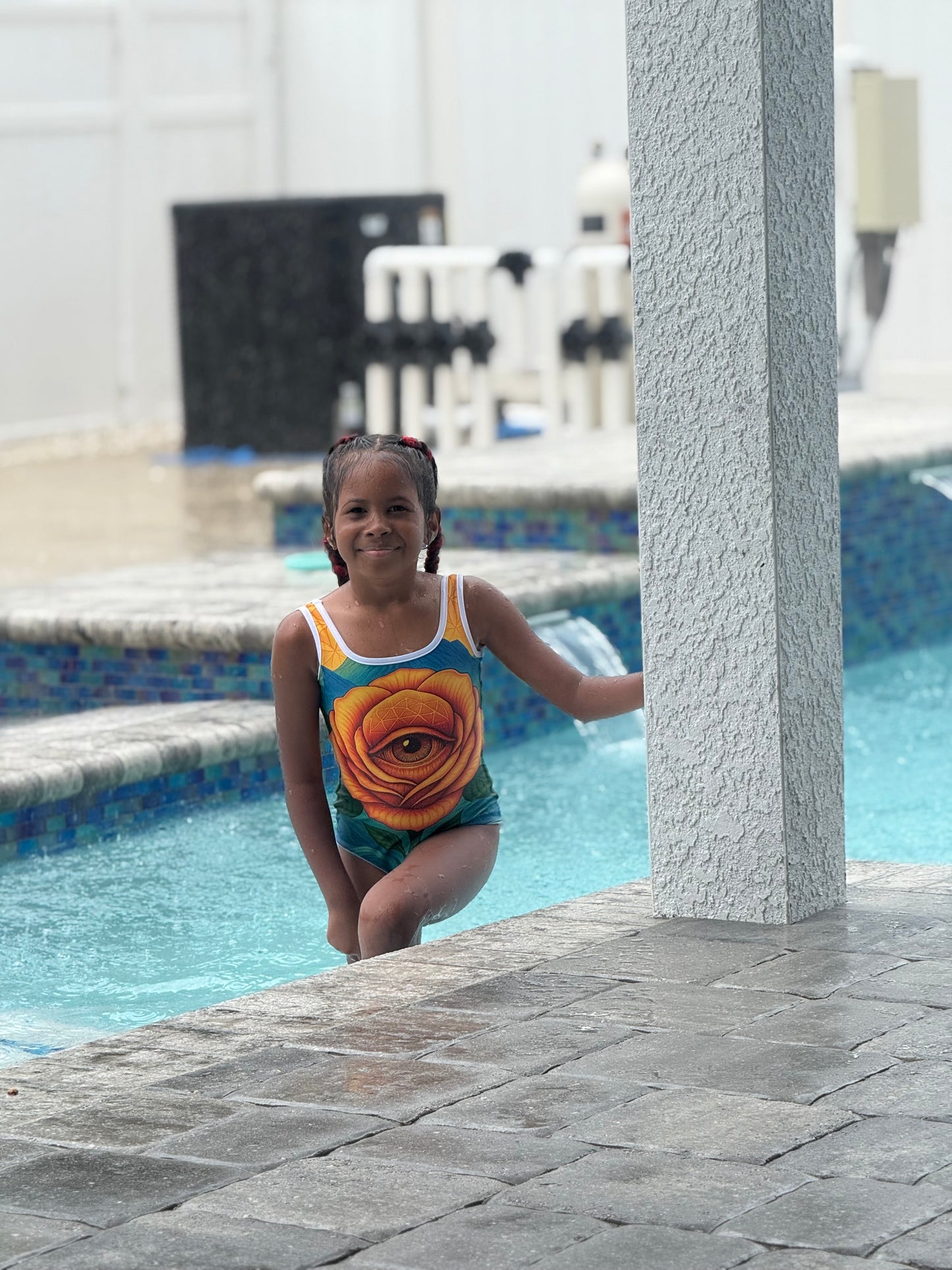 Let Love Grow — Kids Swimsuit