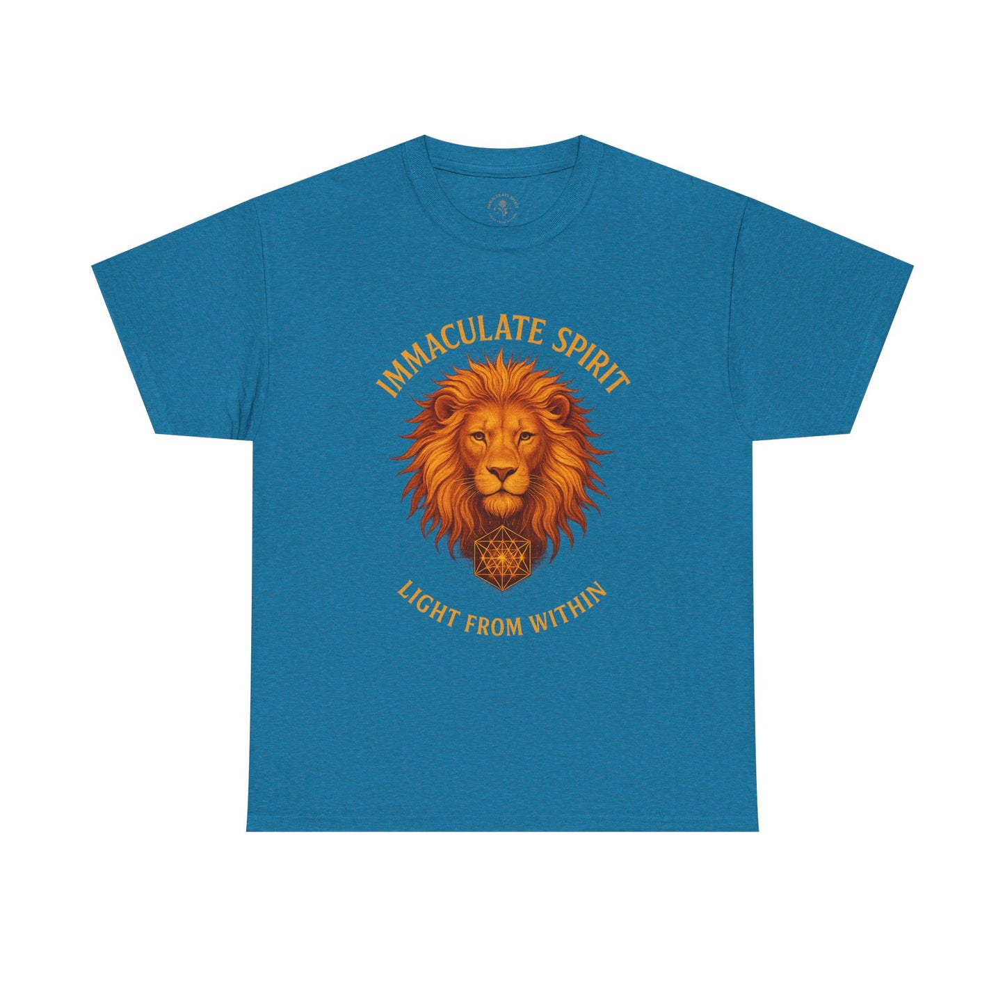 🦁 “No Fear” Tee – Immaculate Spirit Collection