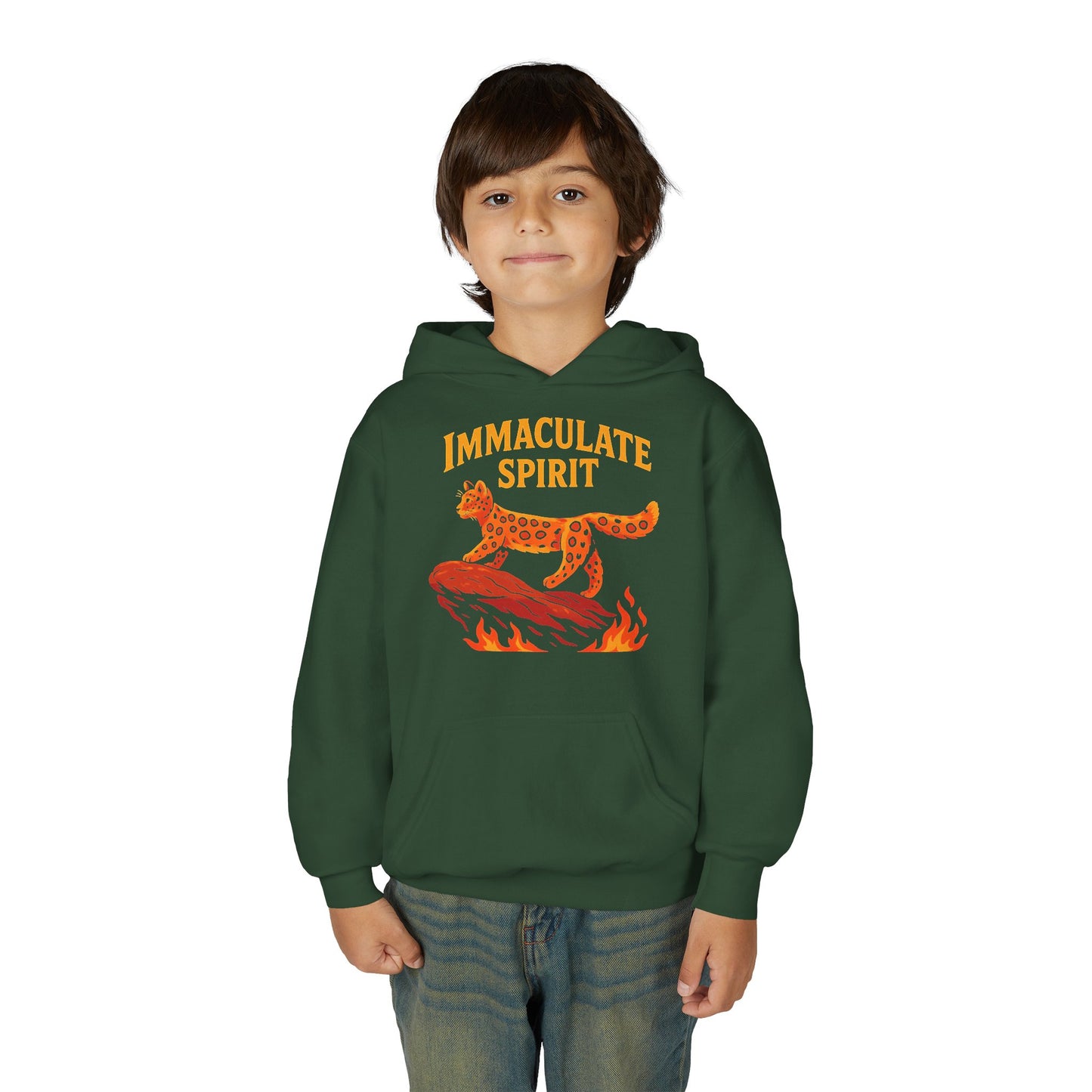 Immaculate Spirit Youth Hoodie - Cozy Hooded Sweatshirt for Kids