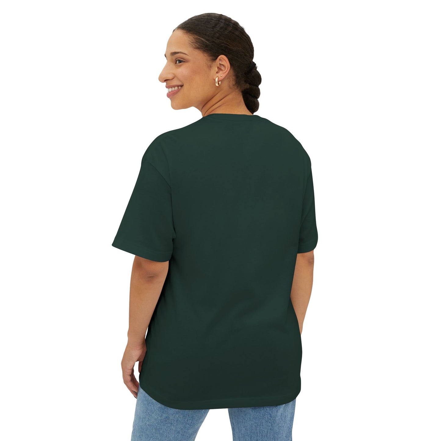 Music Healed By Love Tee — Floral Afro Portrait Graphic T-Shirt