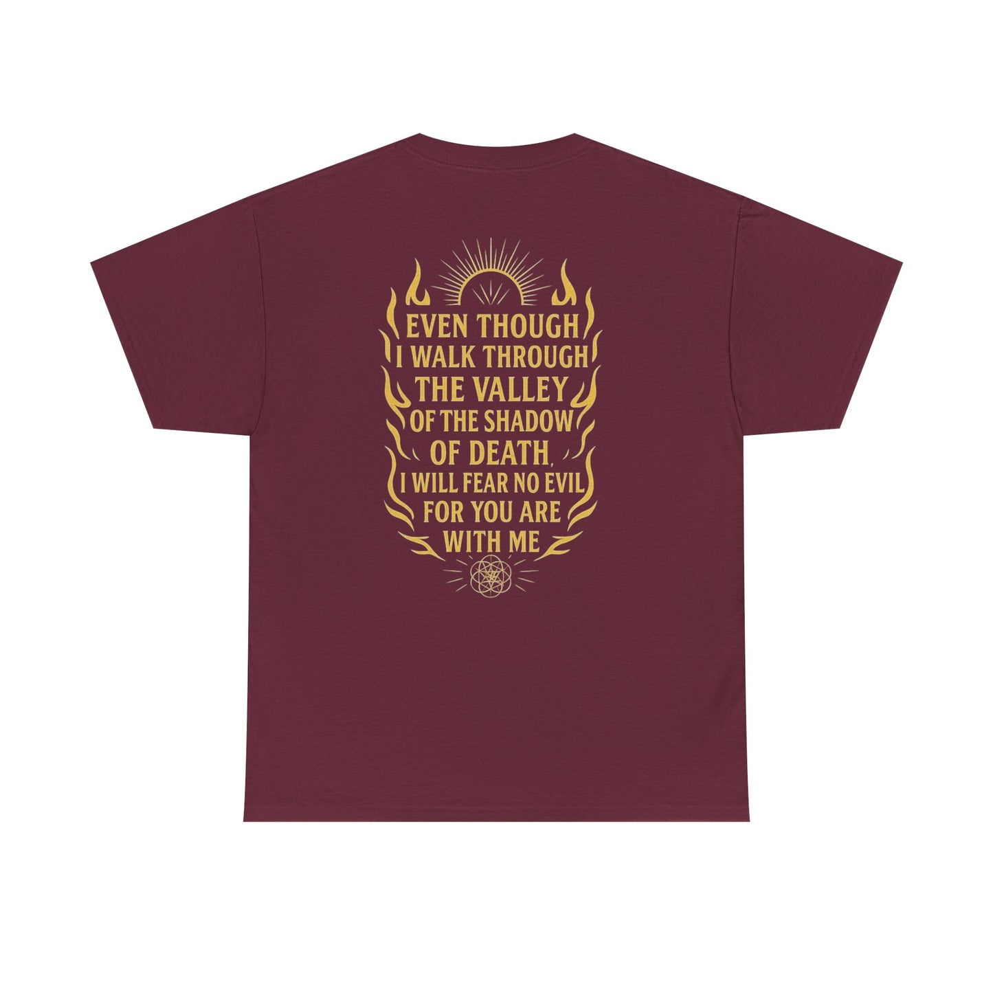 🦁 “No Fear” Tee – Immaculate Spirit Collection