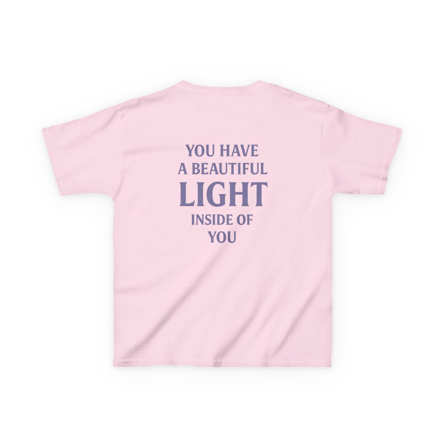 👑 “Crowned with Light” Kids Tee – Immaculate Spirit Collection