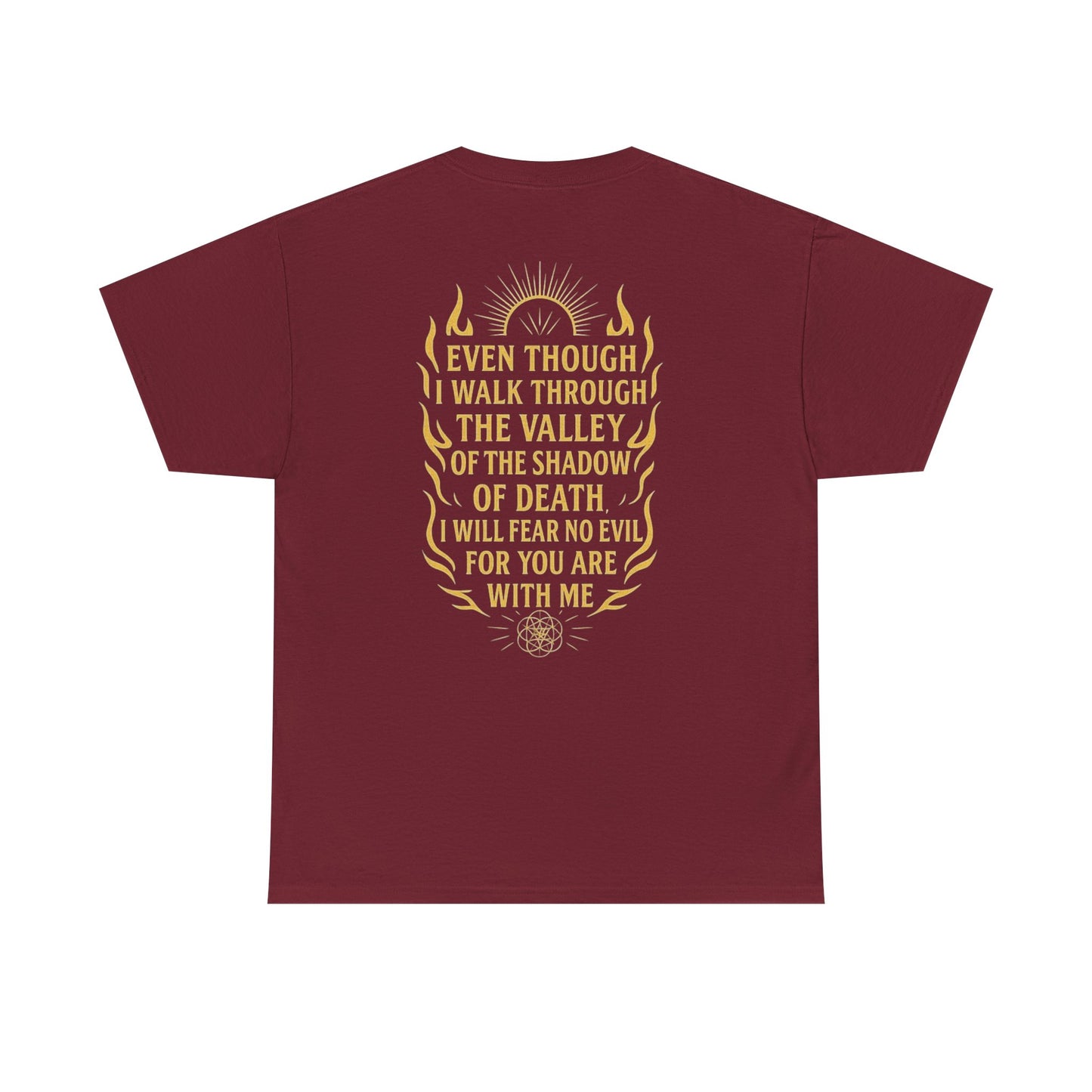 🦁 “No Fear” Tee – Immaculate Spirit Collection