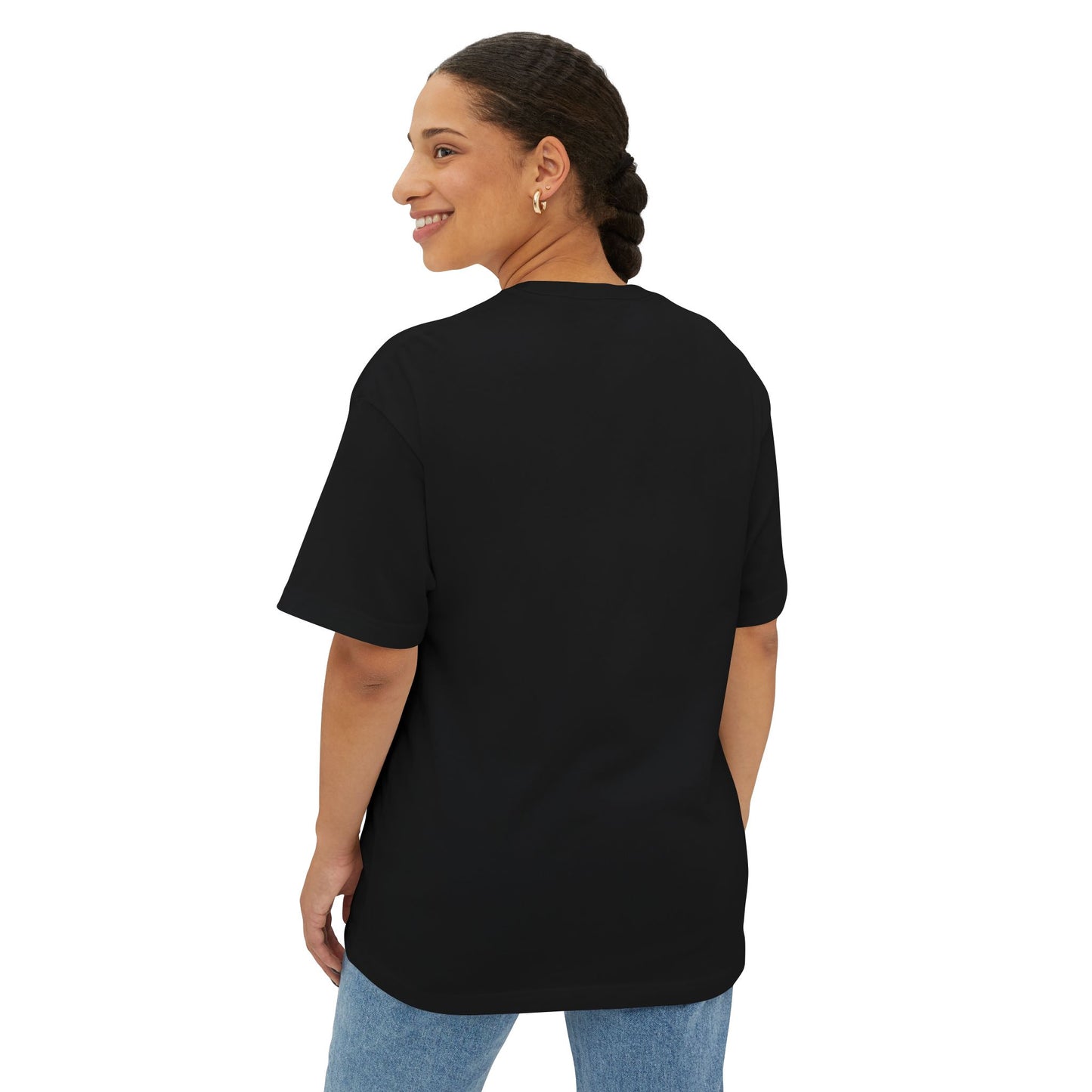 Music Healed By Love Tee — Floral Afro Portrait Graphic T-Shirt