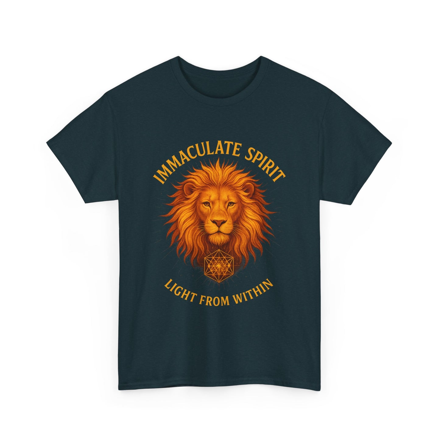 🦁 “No Fear” Tee – Immaculate Spirit Collection
