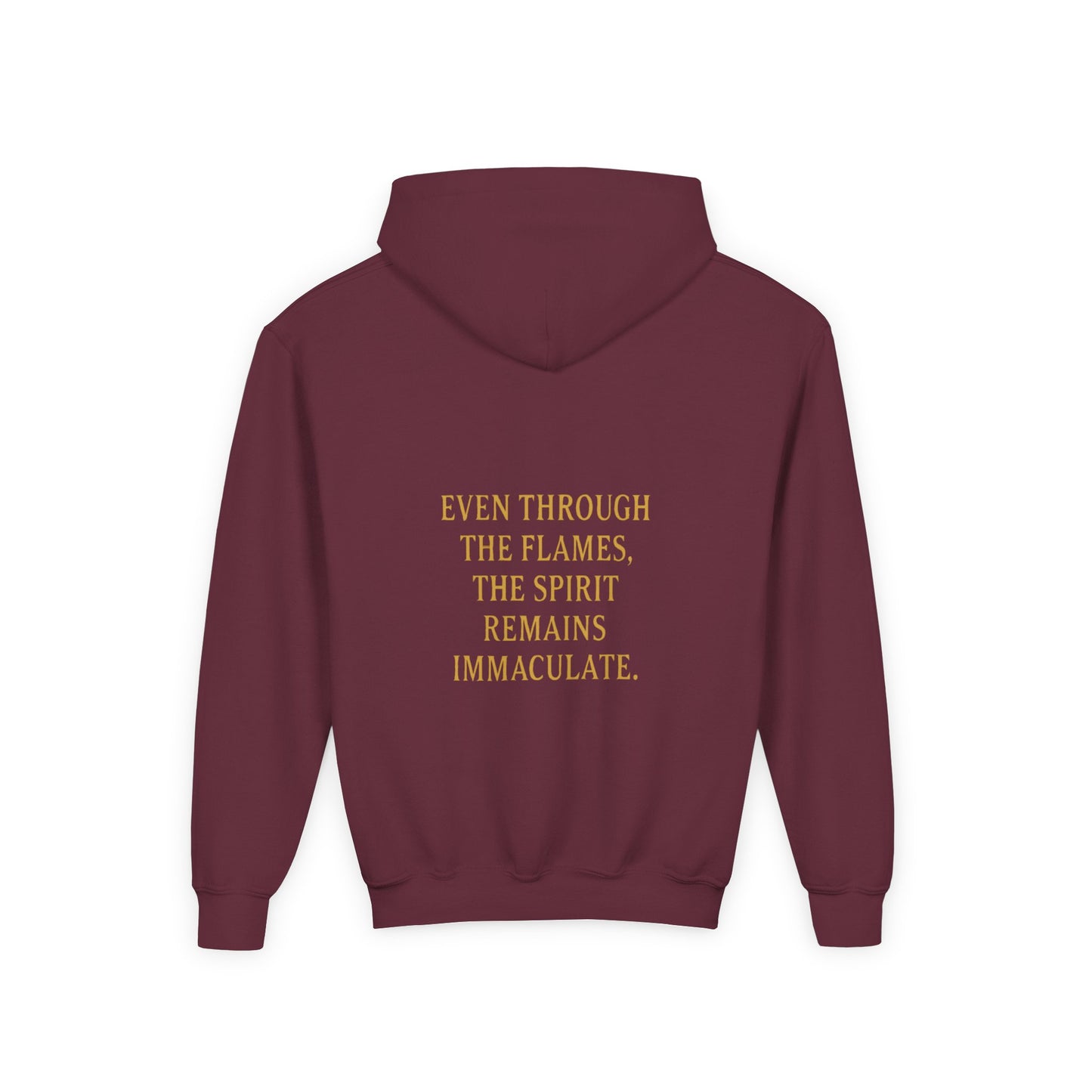 Immaculate Spirit Youth Hoodie - Cozy Hooded Sweatshirt for Kids