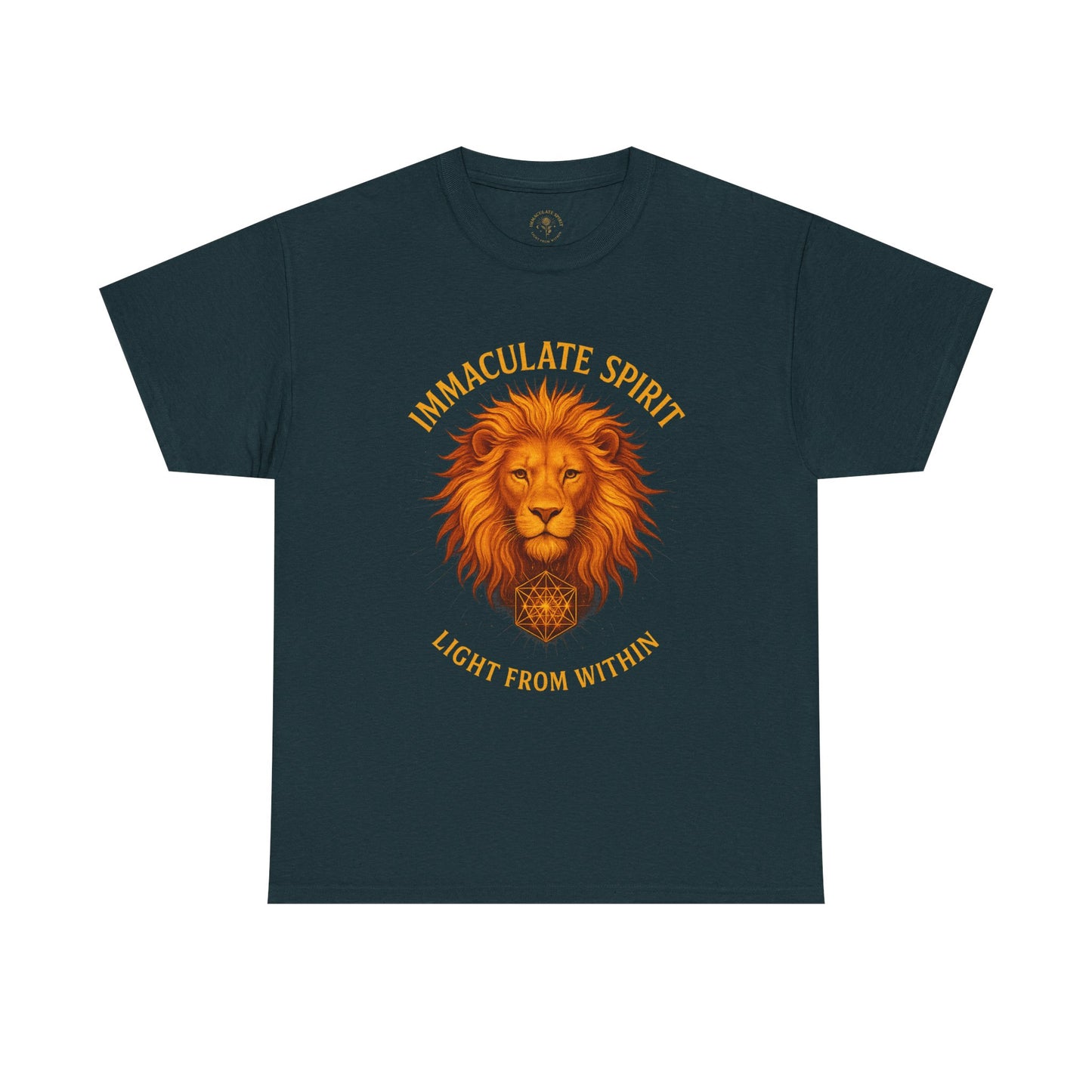 🦁 “No Fear” Tee – Immaculate Spirit Collection