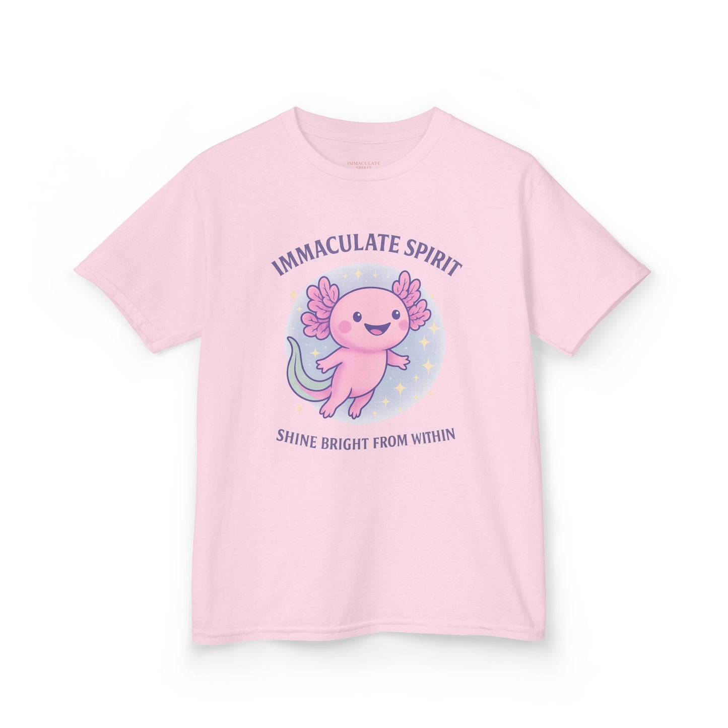 🌟 “Shine Bright” Kids Tee – Immaculate Spirit Collection